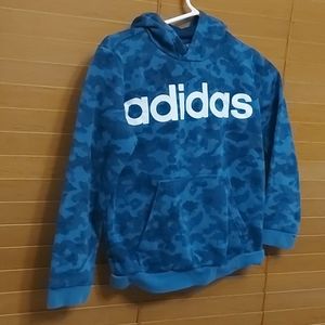 4/30 Adidas blue camo hoodie